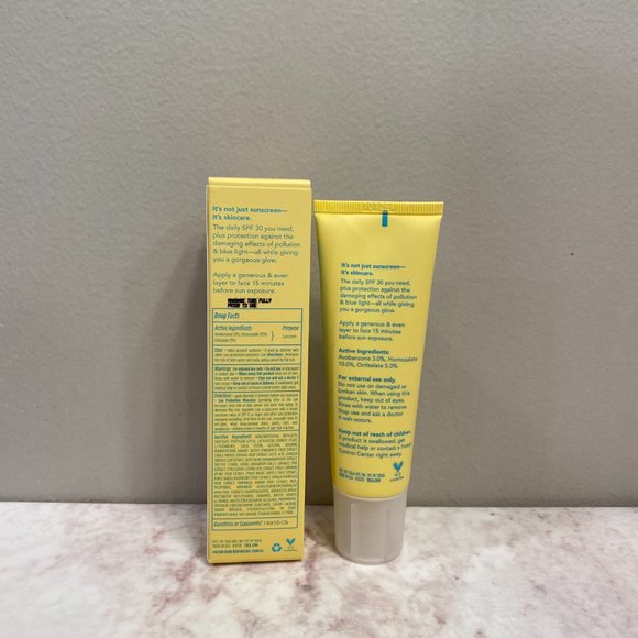 Tula Skincare Protect + Glow Daily Sunscreen SPF 30 Full Size 50ml 1.7fl oz NEW - Picture 3 of 5